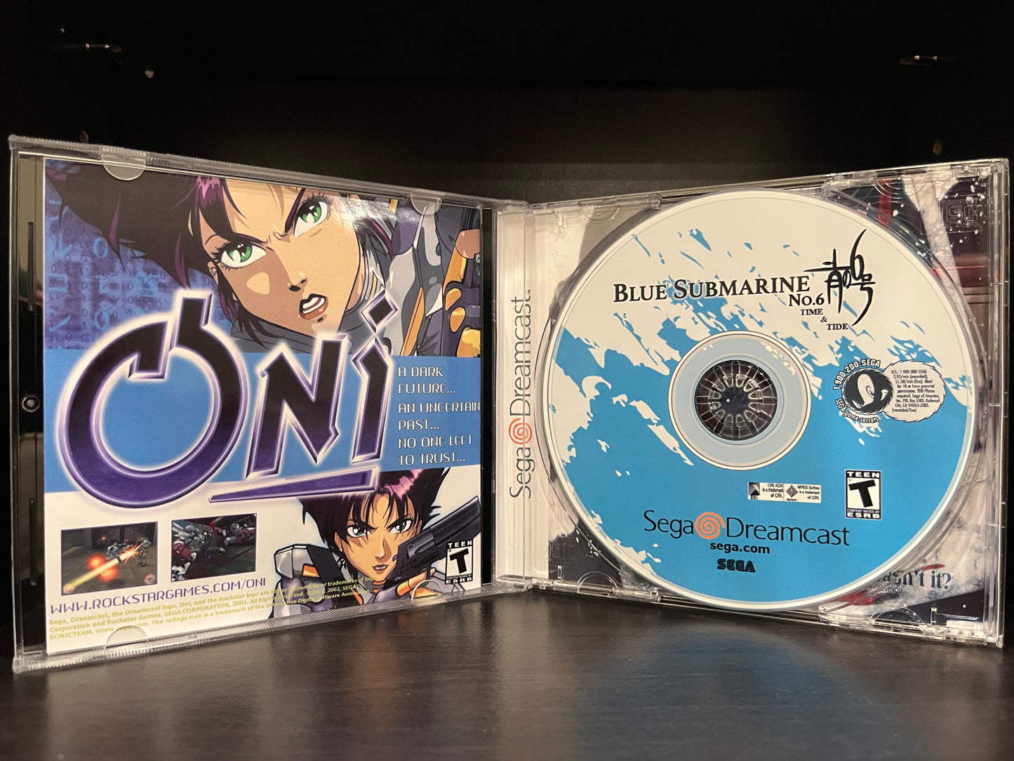 Blue Submarine (English Translation) [Sega Dreamcast] Reproduction