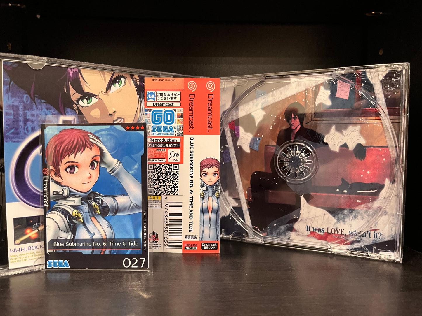 Blue Submarine (English Translation) [Sega Dreamcast] Reproduction