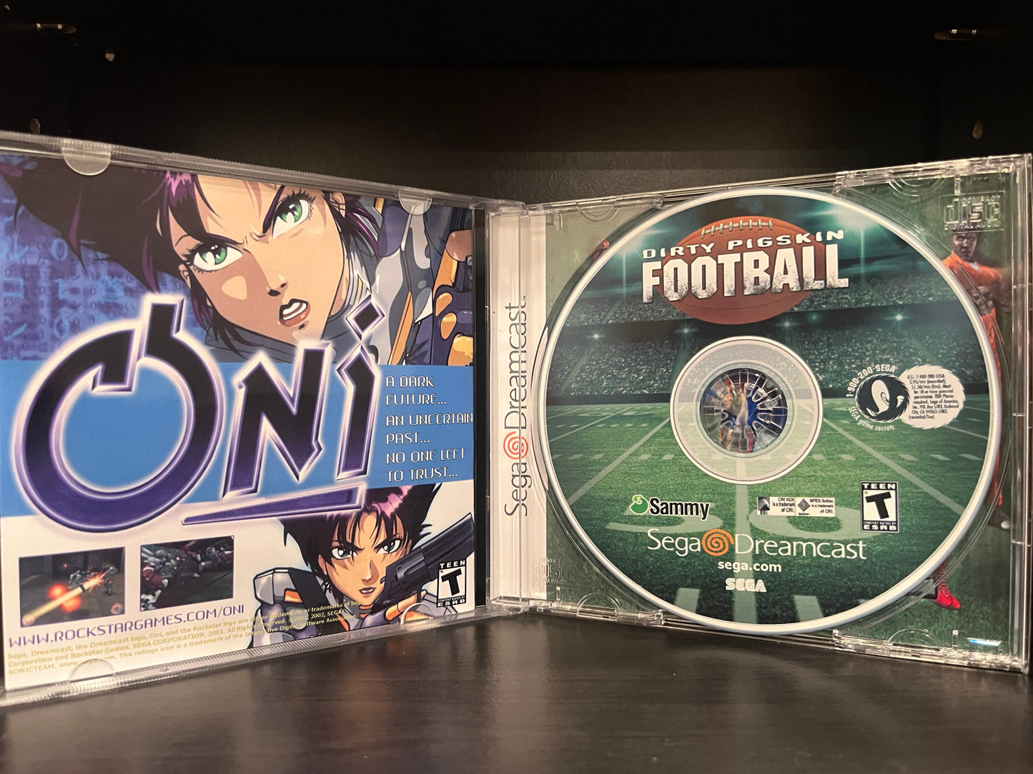 Dirty Pigskin Football [Sega Dreamcast] Reproduction