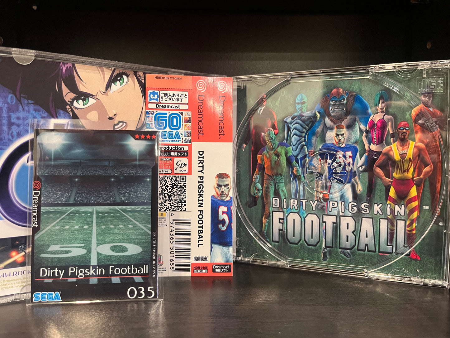 Dirty Pigskin Football [Sega Dreamcast] Reproduction