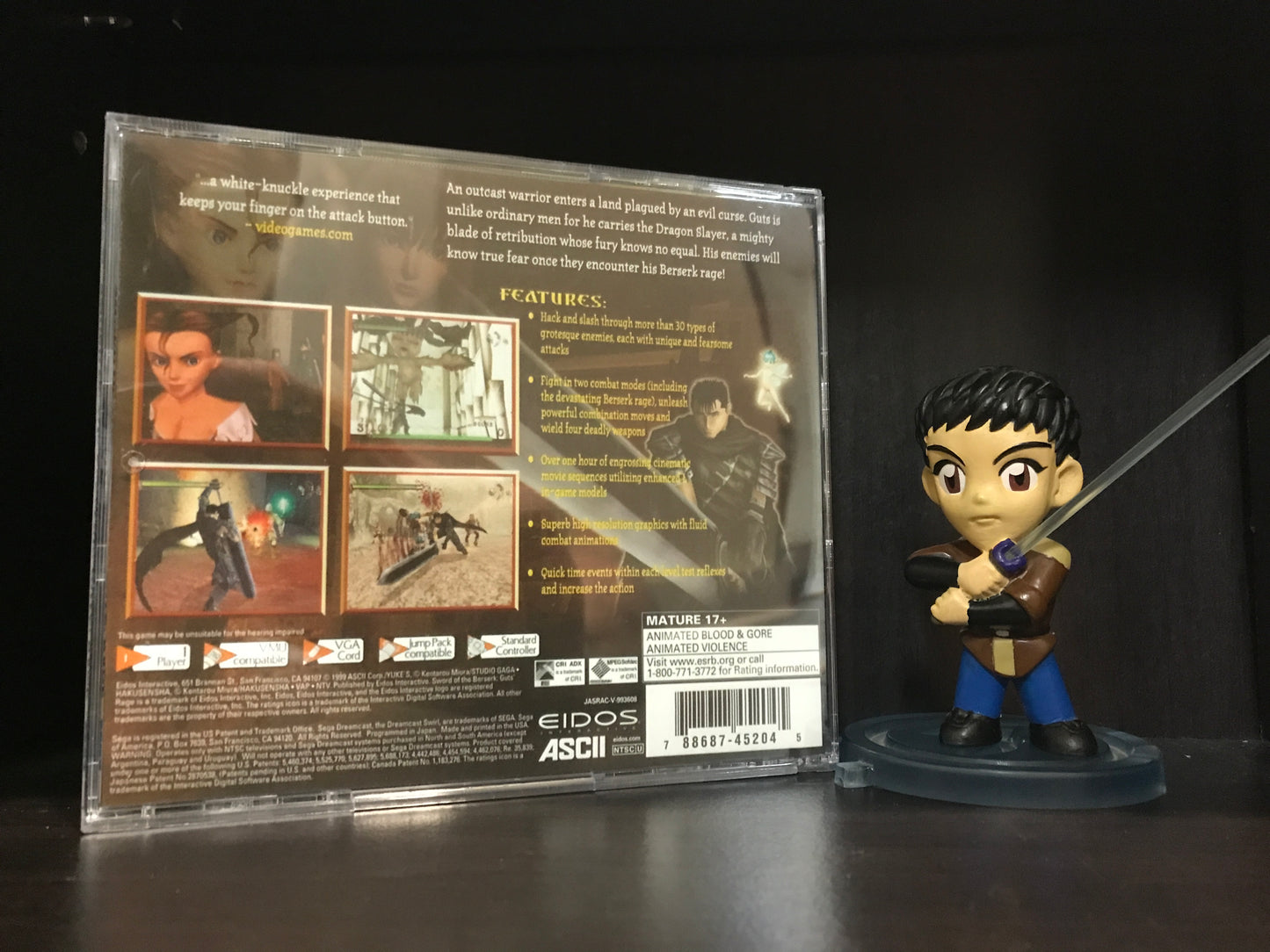 Sword of the Berserk: Guts’ Rage [Sega Dreamcast] Reproduction