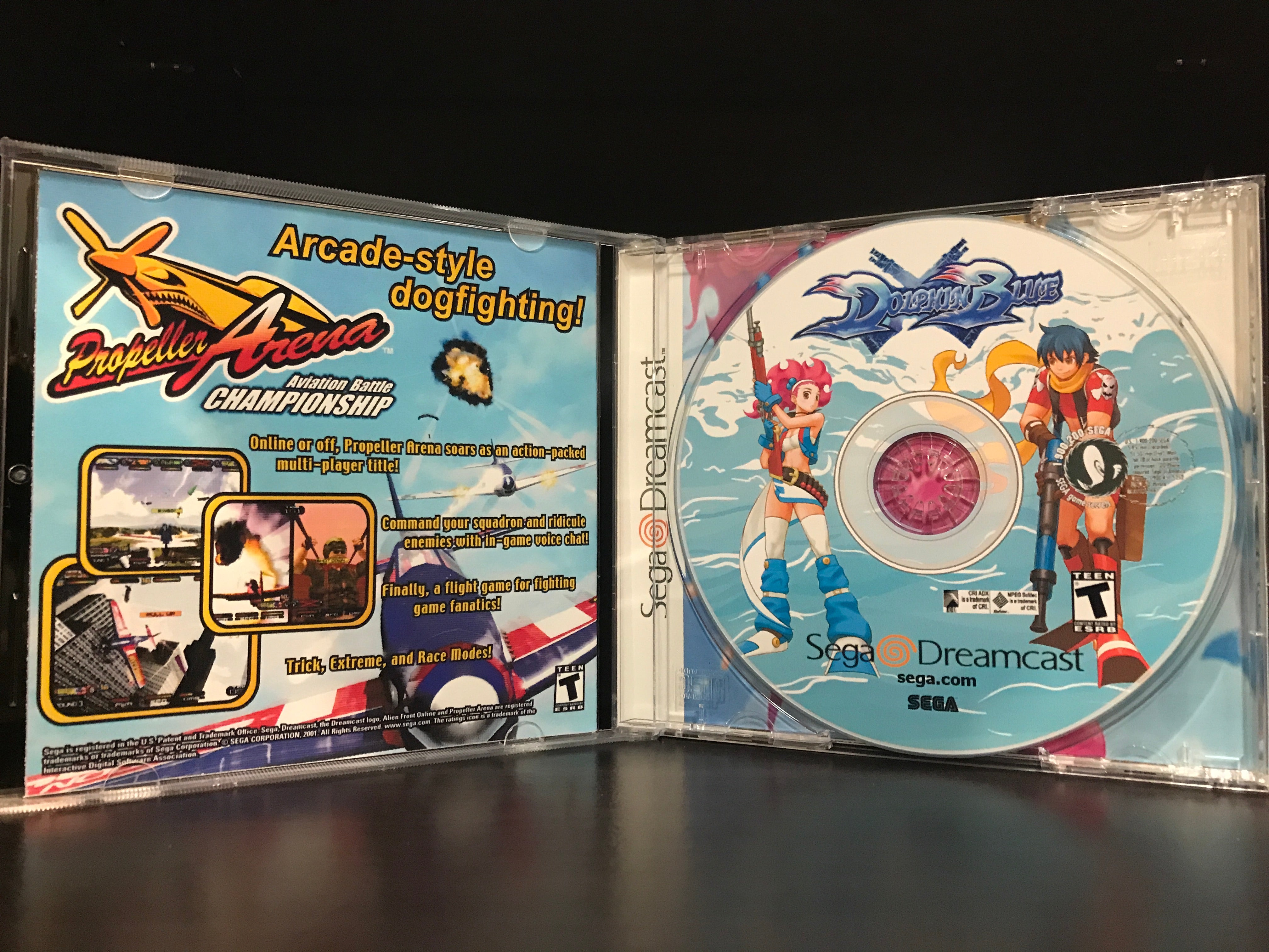 Dolphin Blue [Sega Dreamcast] Reproduction – Nights Into Dream