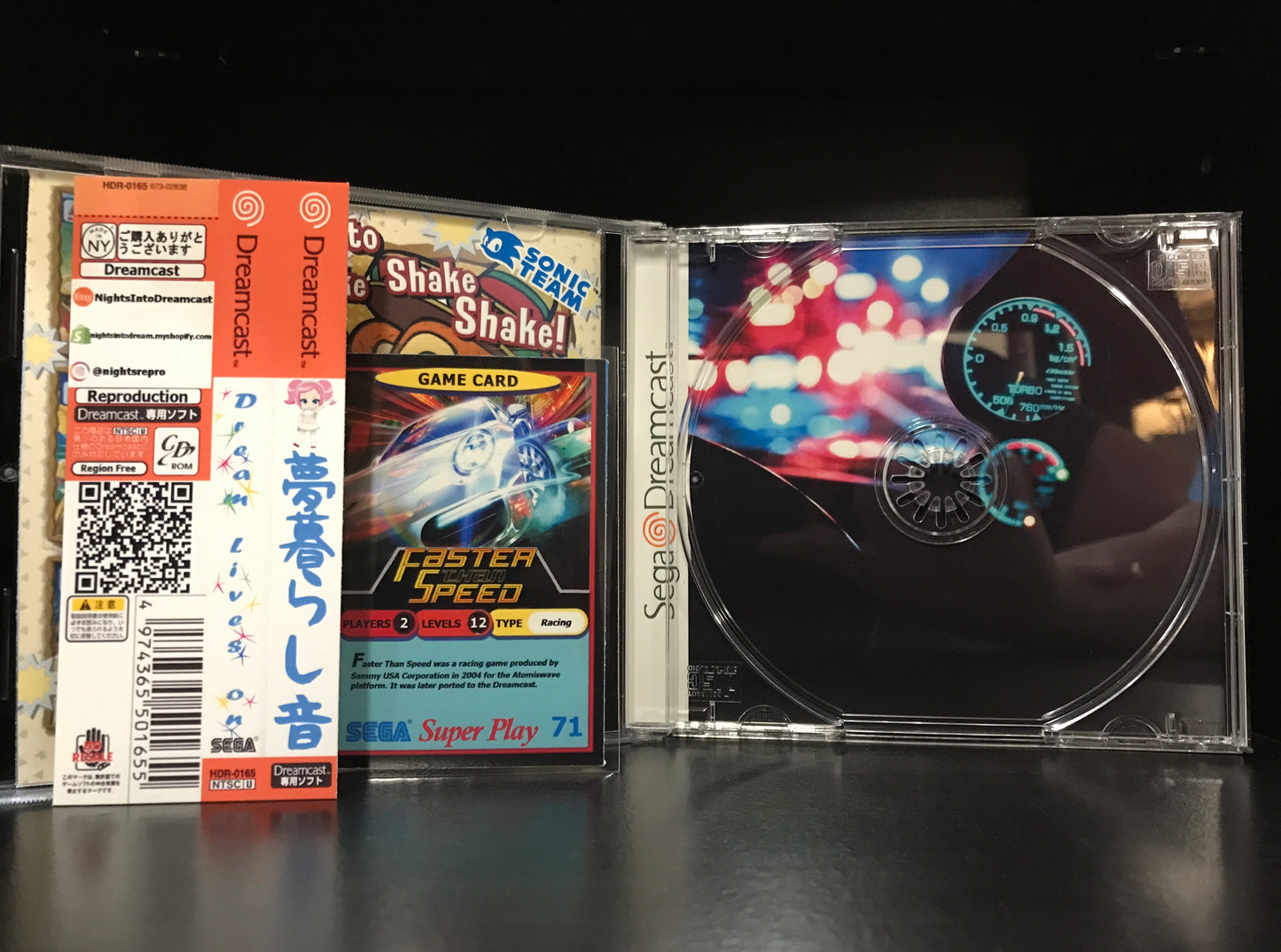 Faster Than Speed [Sega Dreamcast] Reproduction