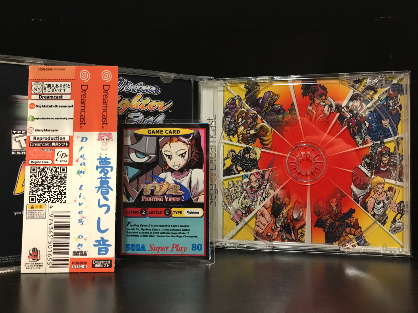 Fighting Vipers 2 [Sega Dreamcast] Reproduction