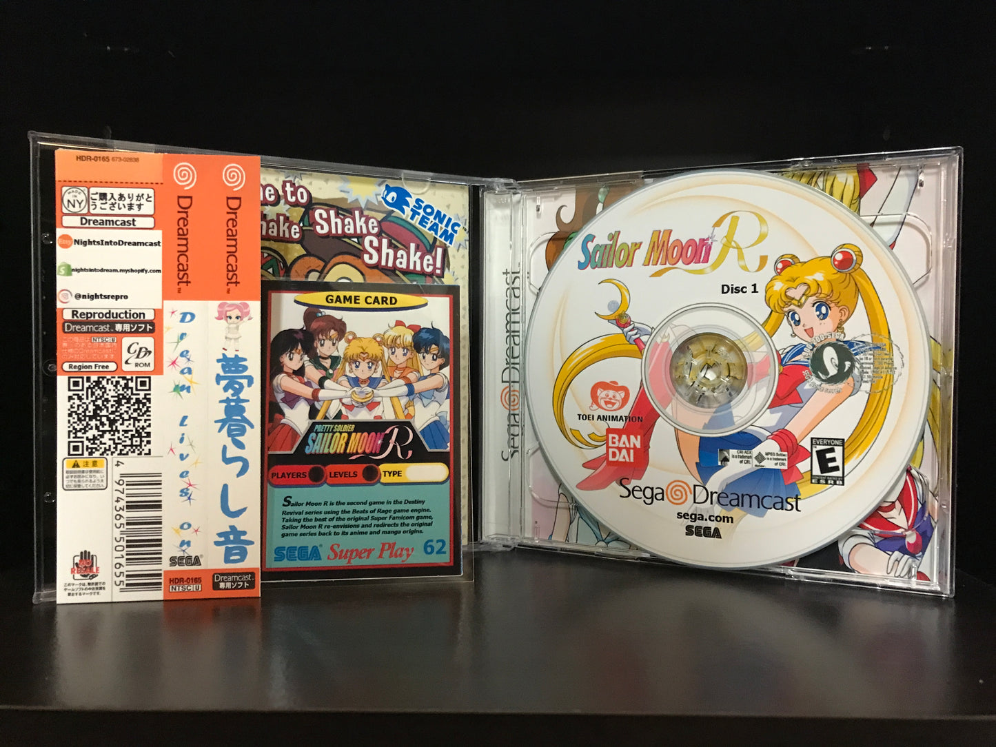 Sailor Moon R [Sega Dreamcast] Reproduction