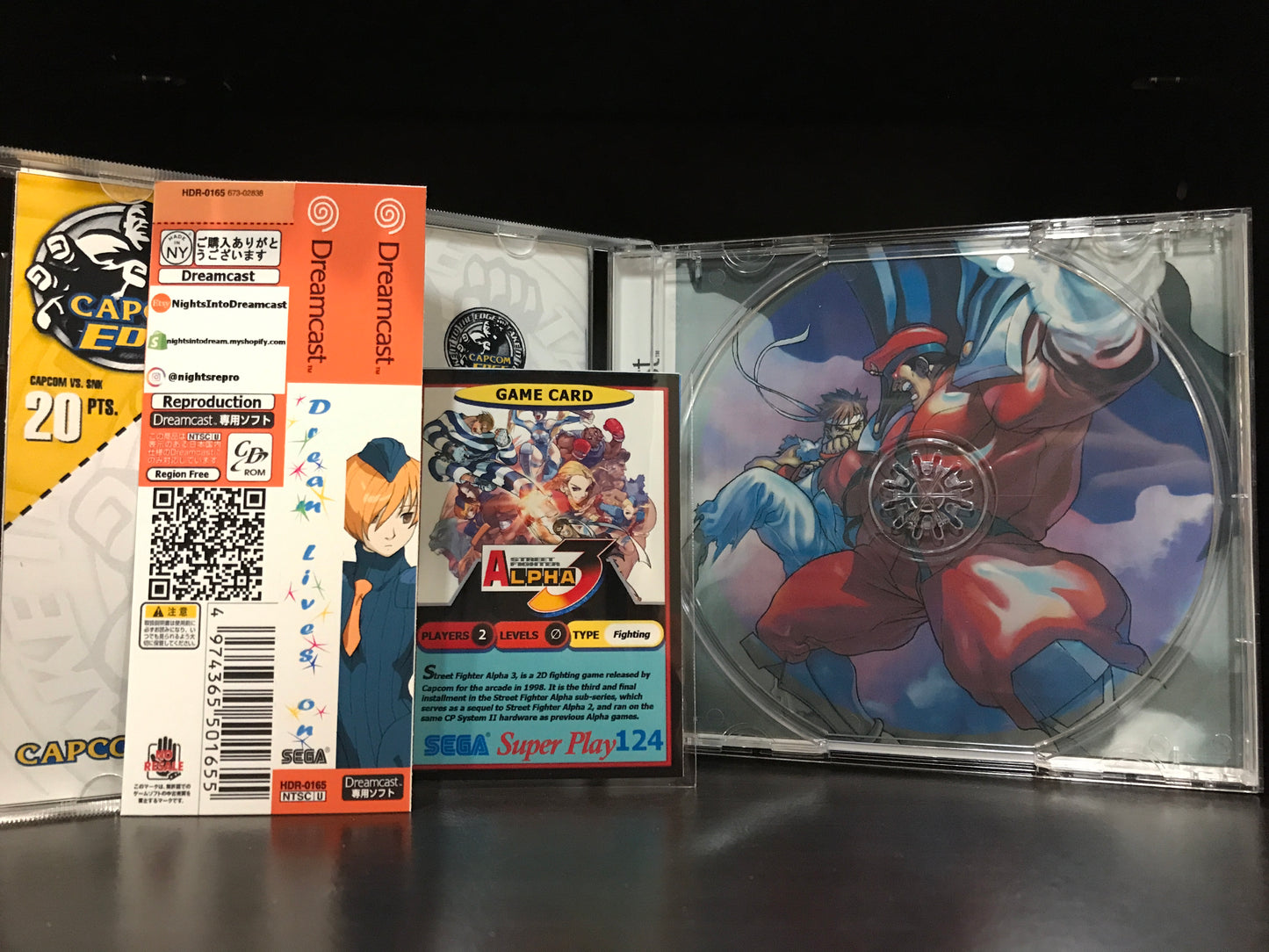 Street Fighter Alpha 3 [Sega Dreamcast] Reproduction