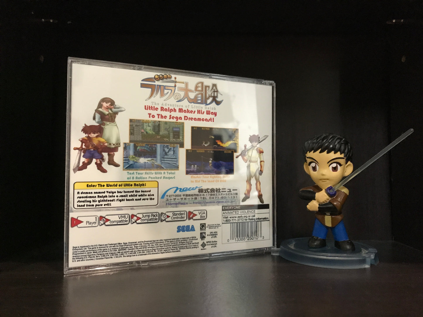 The Adventure of Little Ralph [Sega Dreamcast] Reproduction