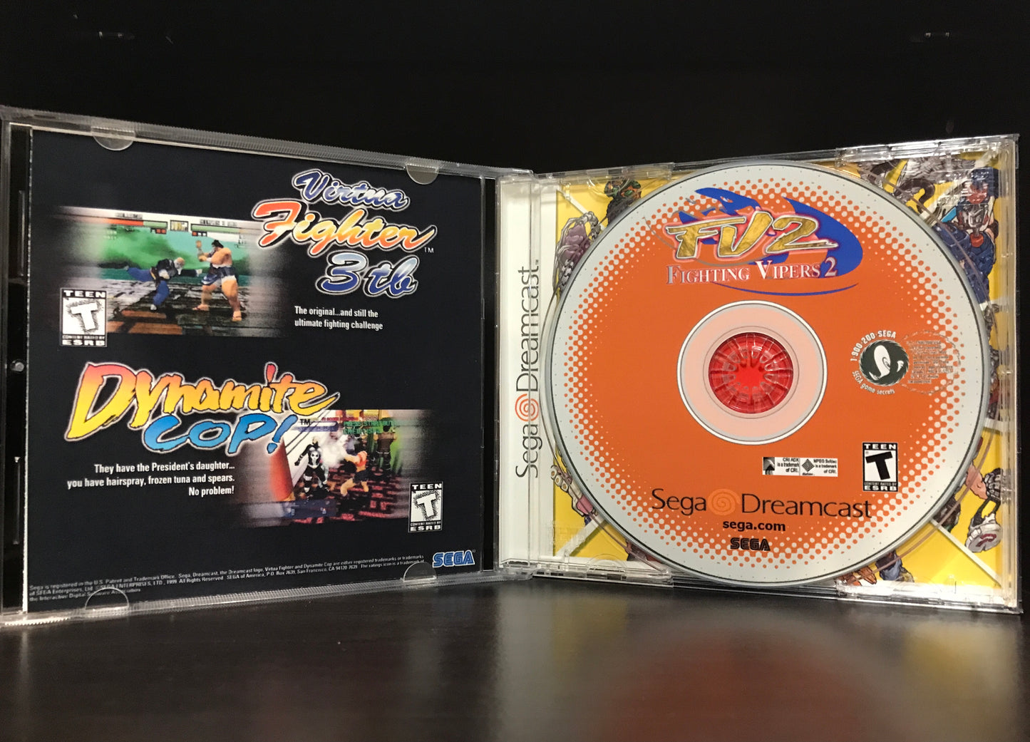 Fighting Vipers 2 [Sega Dreamcast] Reproduction