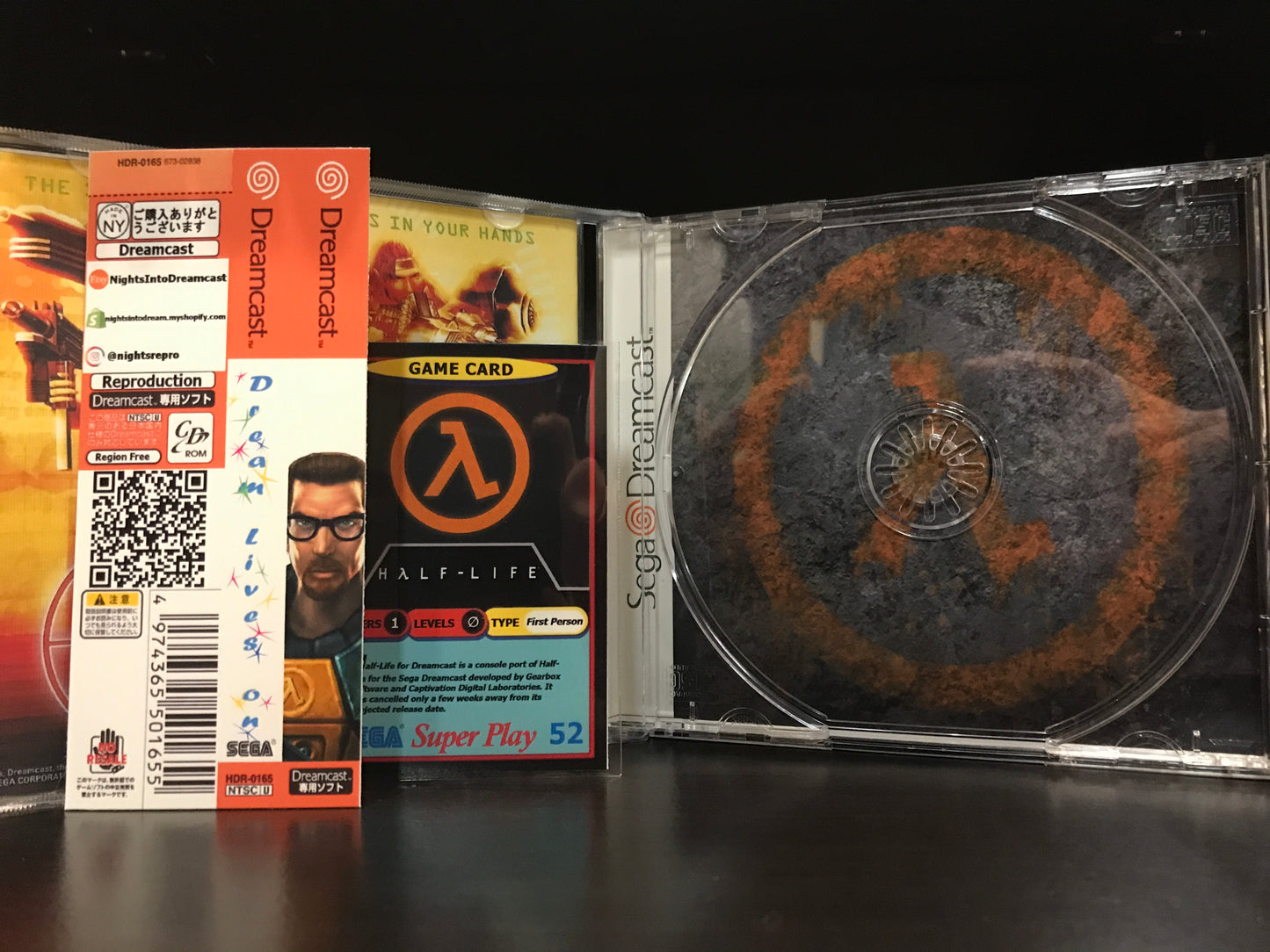 Half-Life [Sega Dreamcast] Reproduction