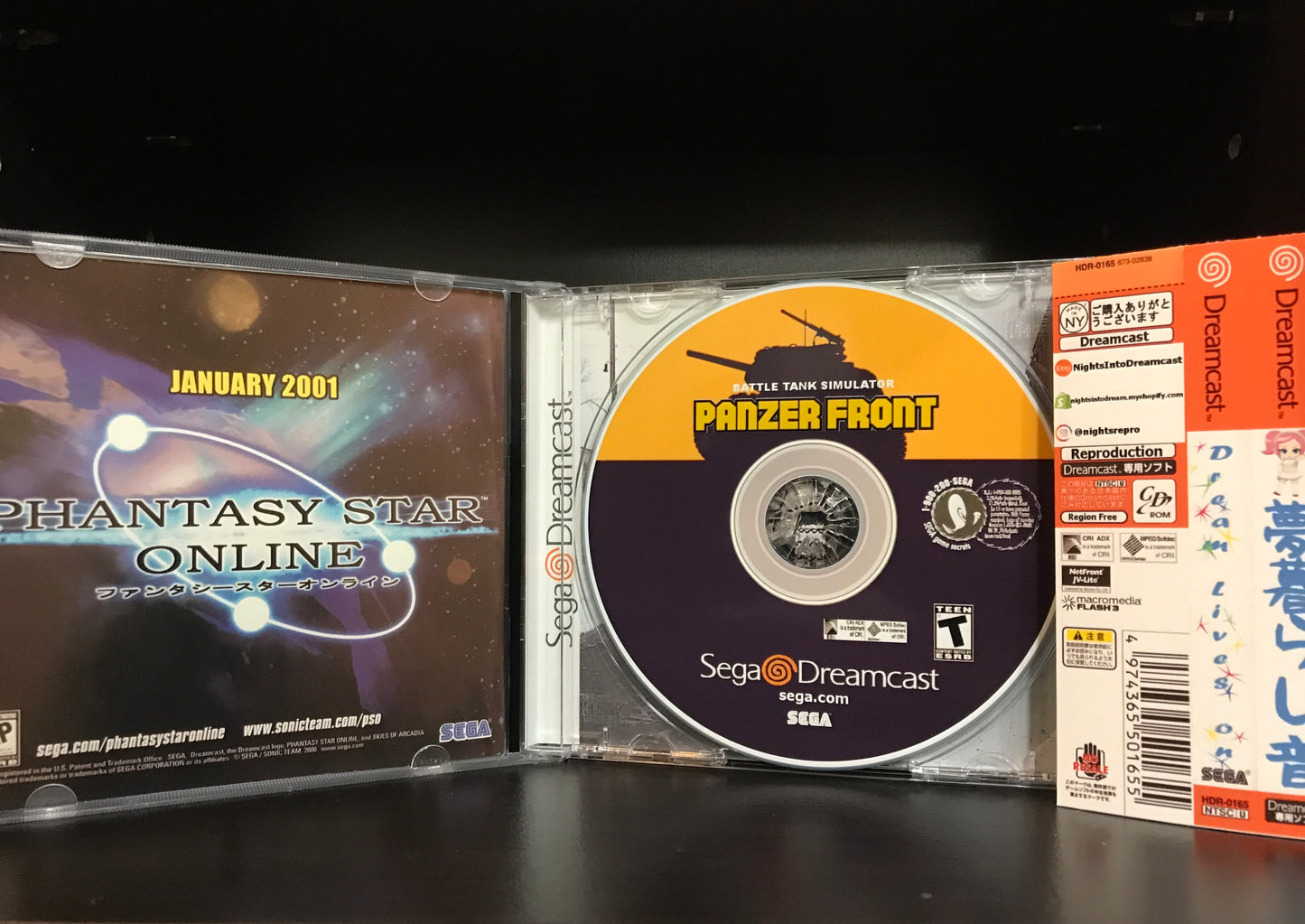 Panzer Front (English Translation) [Sega Dreamcast] Reproduction