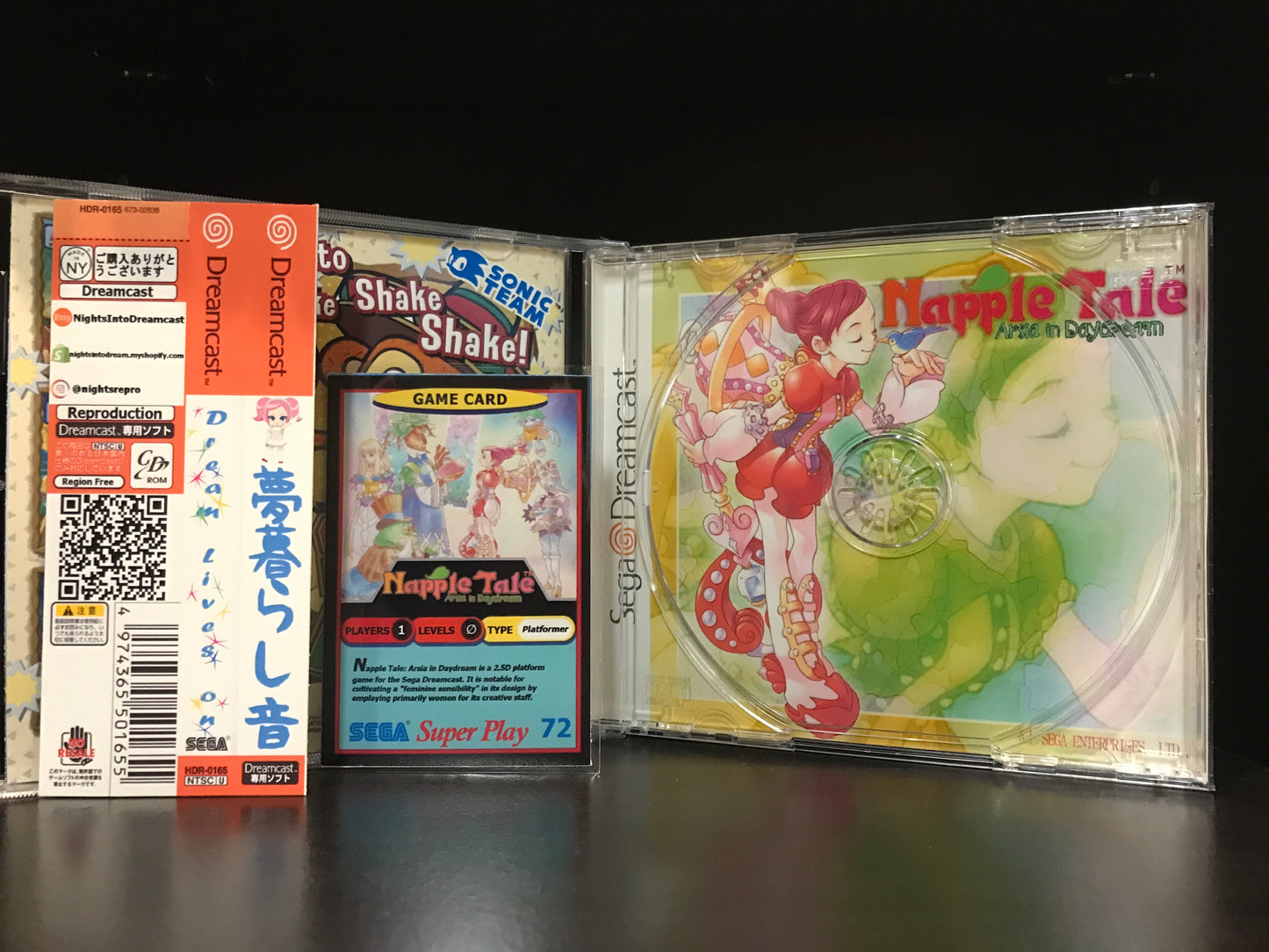 Napple Tale (English Translation) [Sega Dreamcast] Reproduction