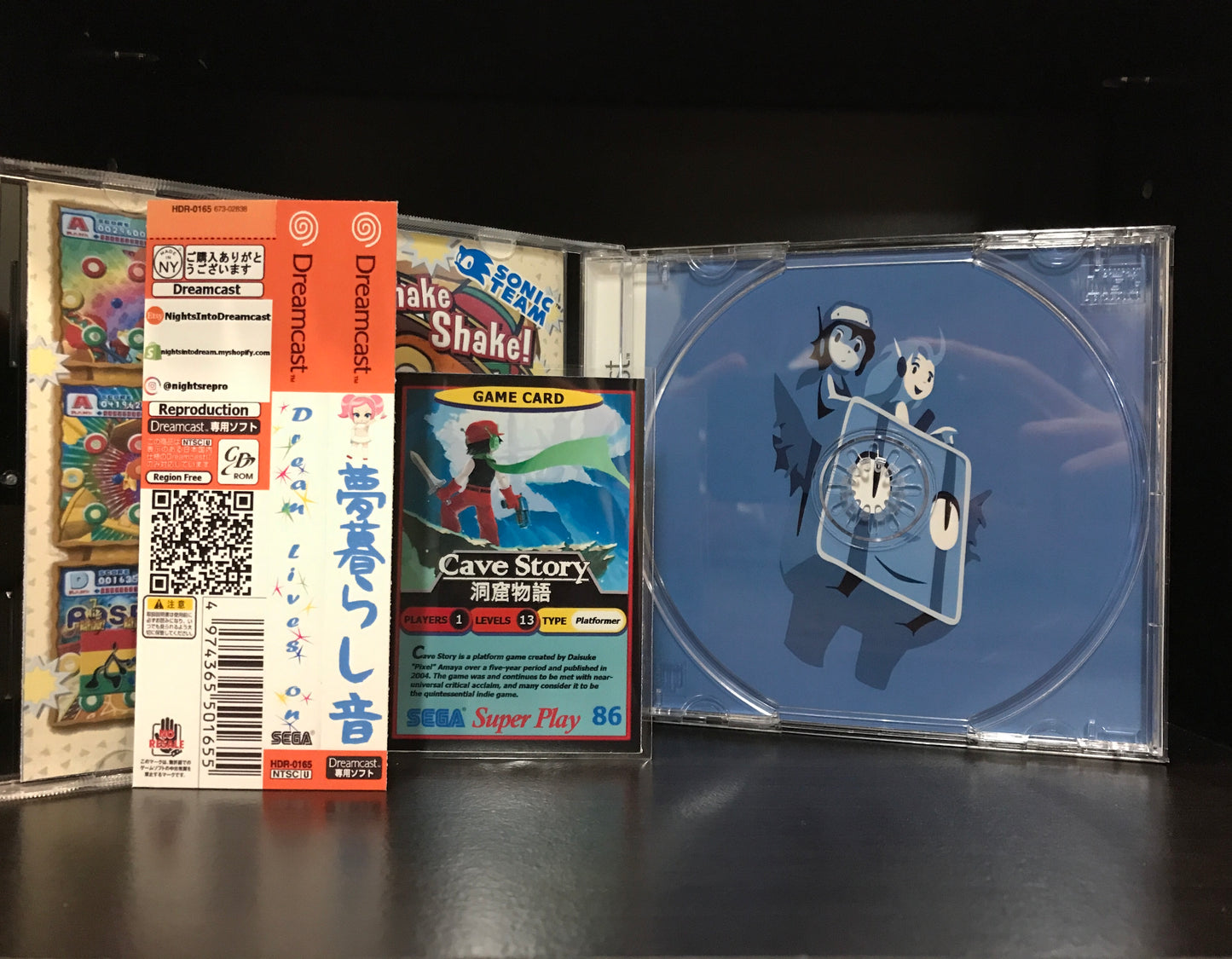 Cave Story [Sega Dreamcast] Reproduction