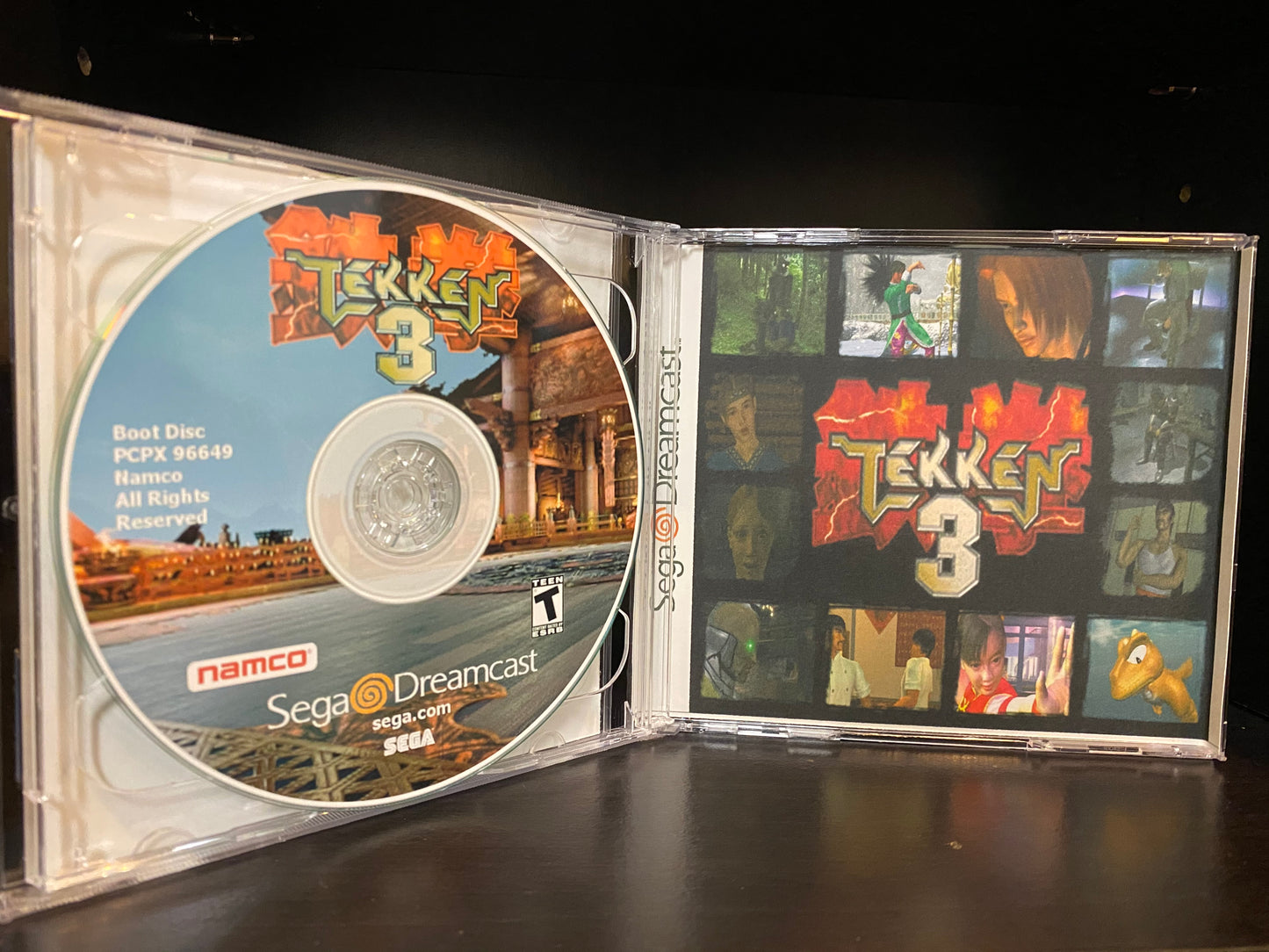 Tekken 3 [Sega Dreamcast] Reproduction