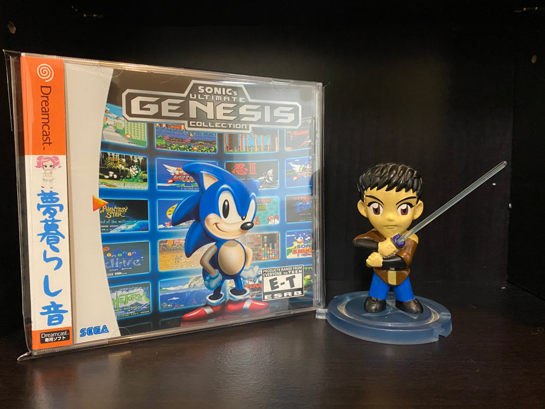 Shadow in Sonic the Hedgehog Genesis Game Cart Repro 