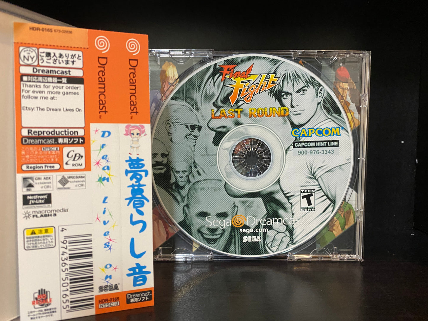 Final Fight Last Round [Sega Dreamcast] Reproduction