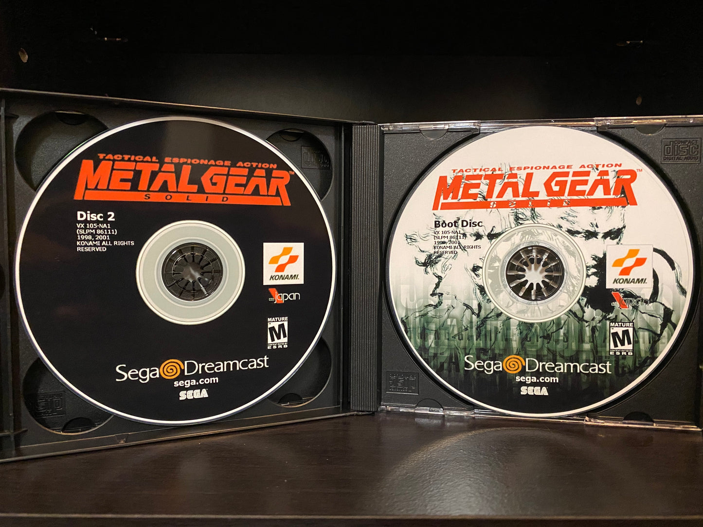 Metal Gear Solid [Sega Dreamcast] Reproduction