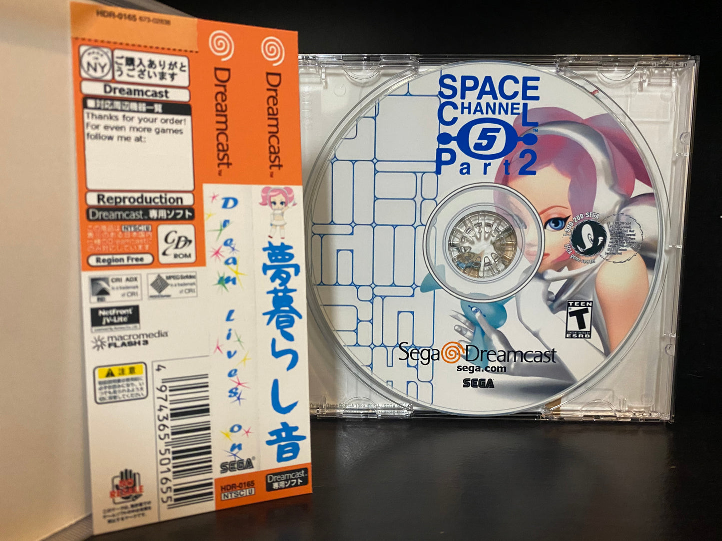 Space Channel 5 Part 2 (English Translation) [Sega Dreamcast] Reproduction