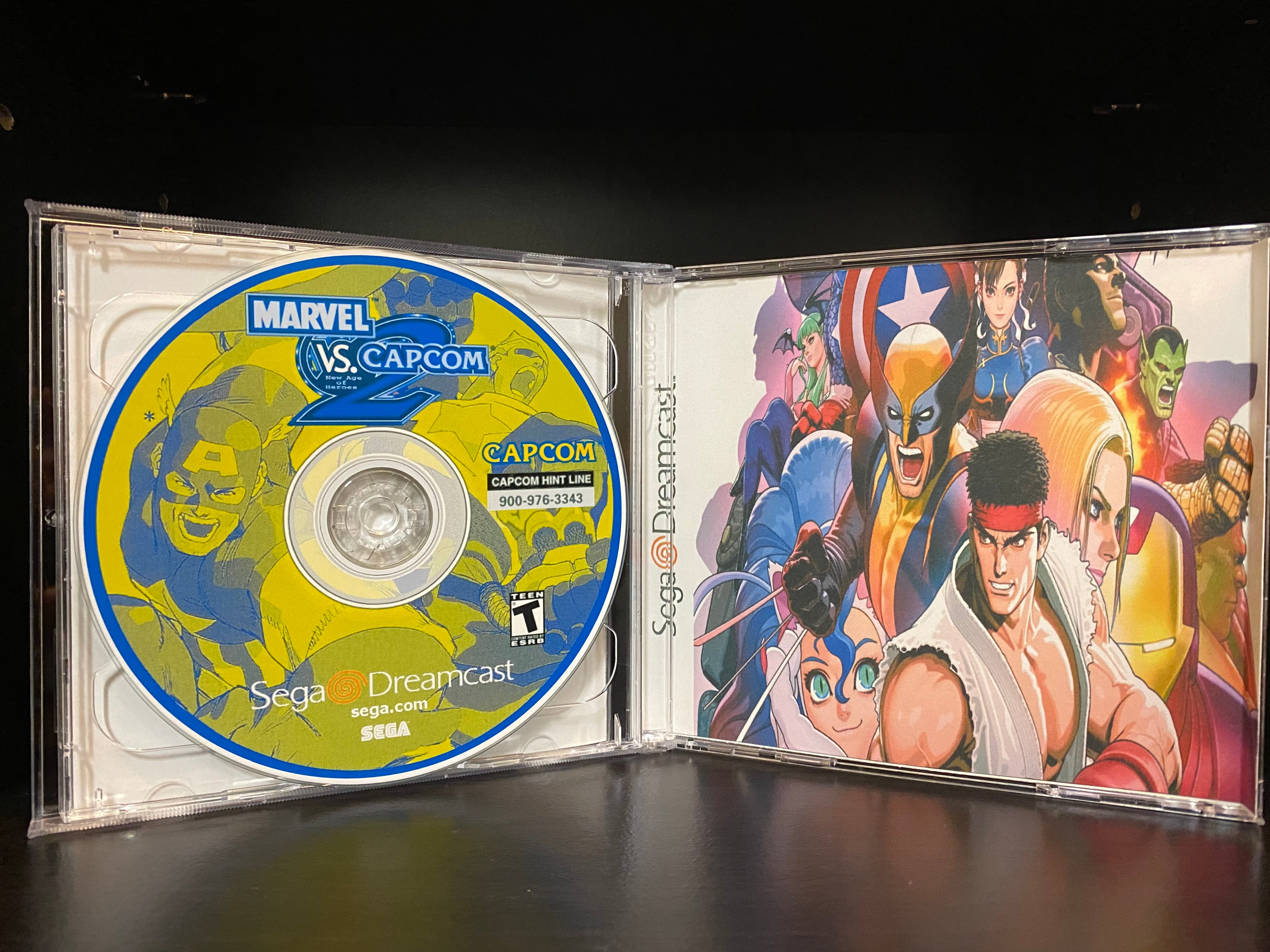 Marvel vs deals Capcom 2 for Sega Dreamcast - Disc Only