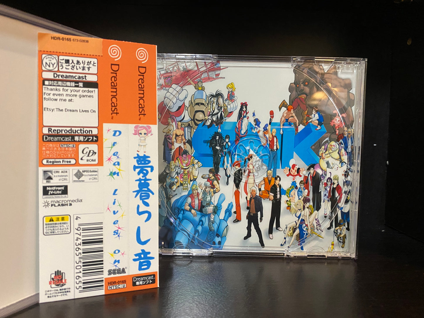 SNK Arcade Classics [Sega Dreamcast] Reproduction