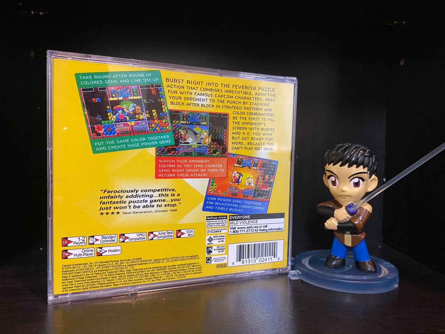 Super Puzzle Fighter II X [Sega Dreamcast] Reproduction