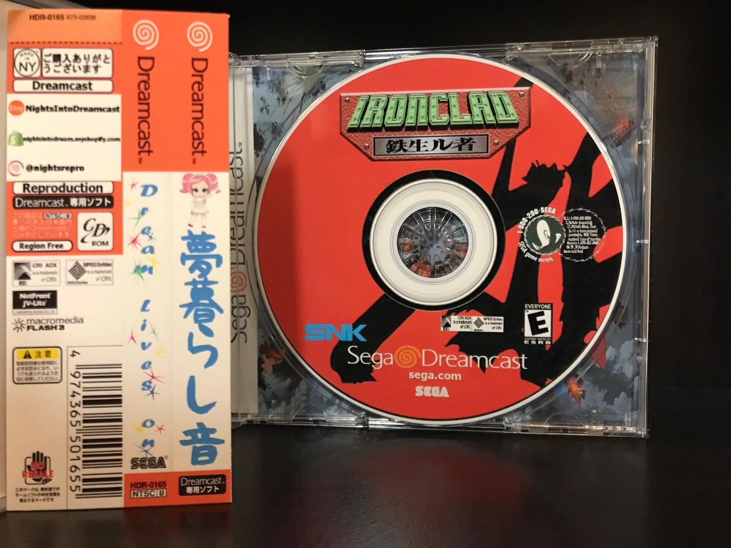 Ironclad [Sega Dreamcast] Reproduction