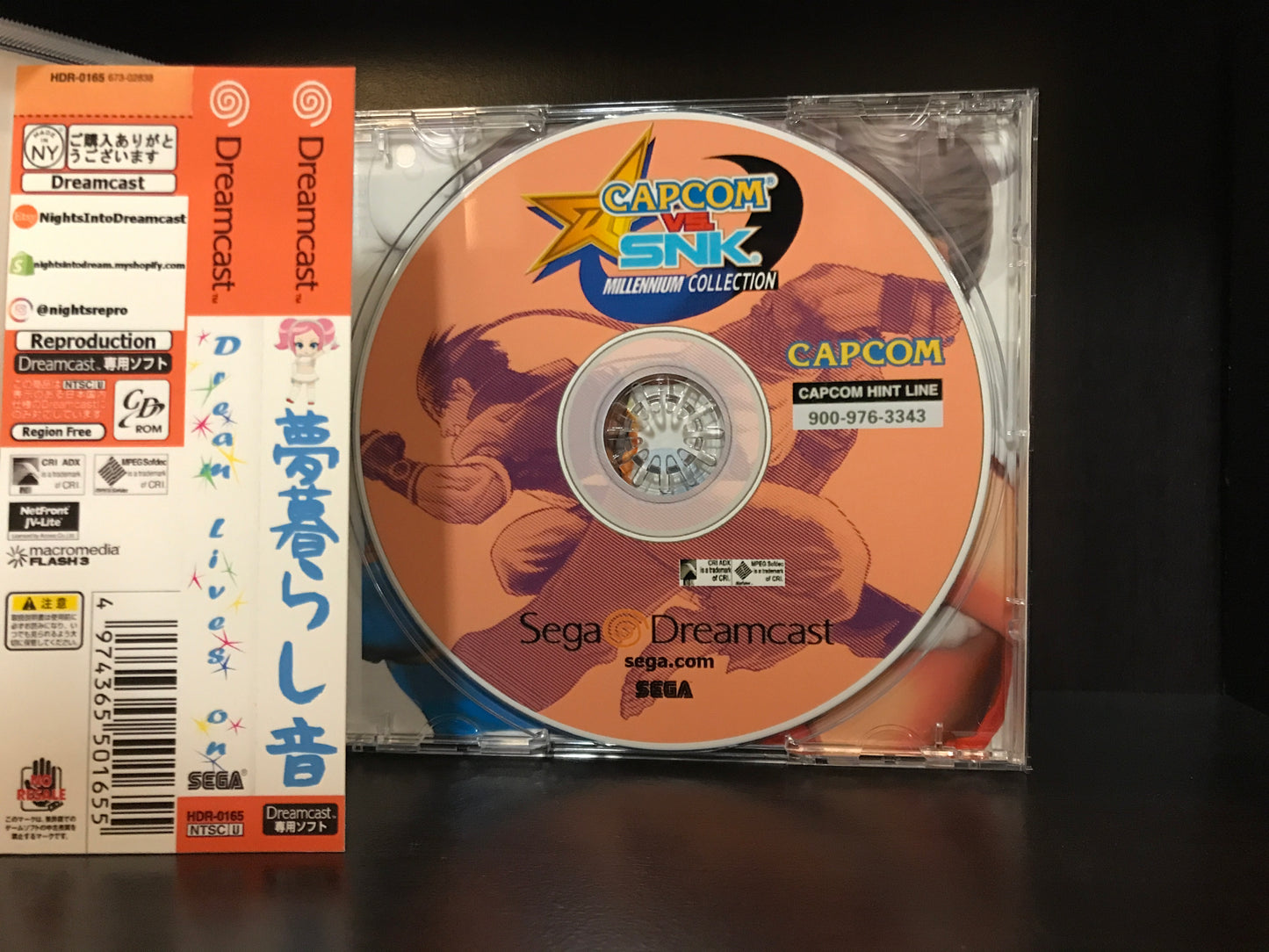 Capcom vs. SNK: Millennium Collection [Sega Dreamcast] Reproduction