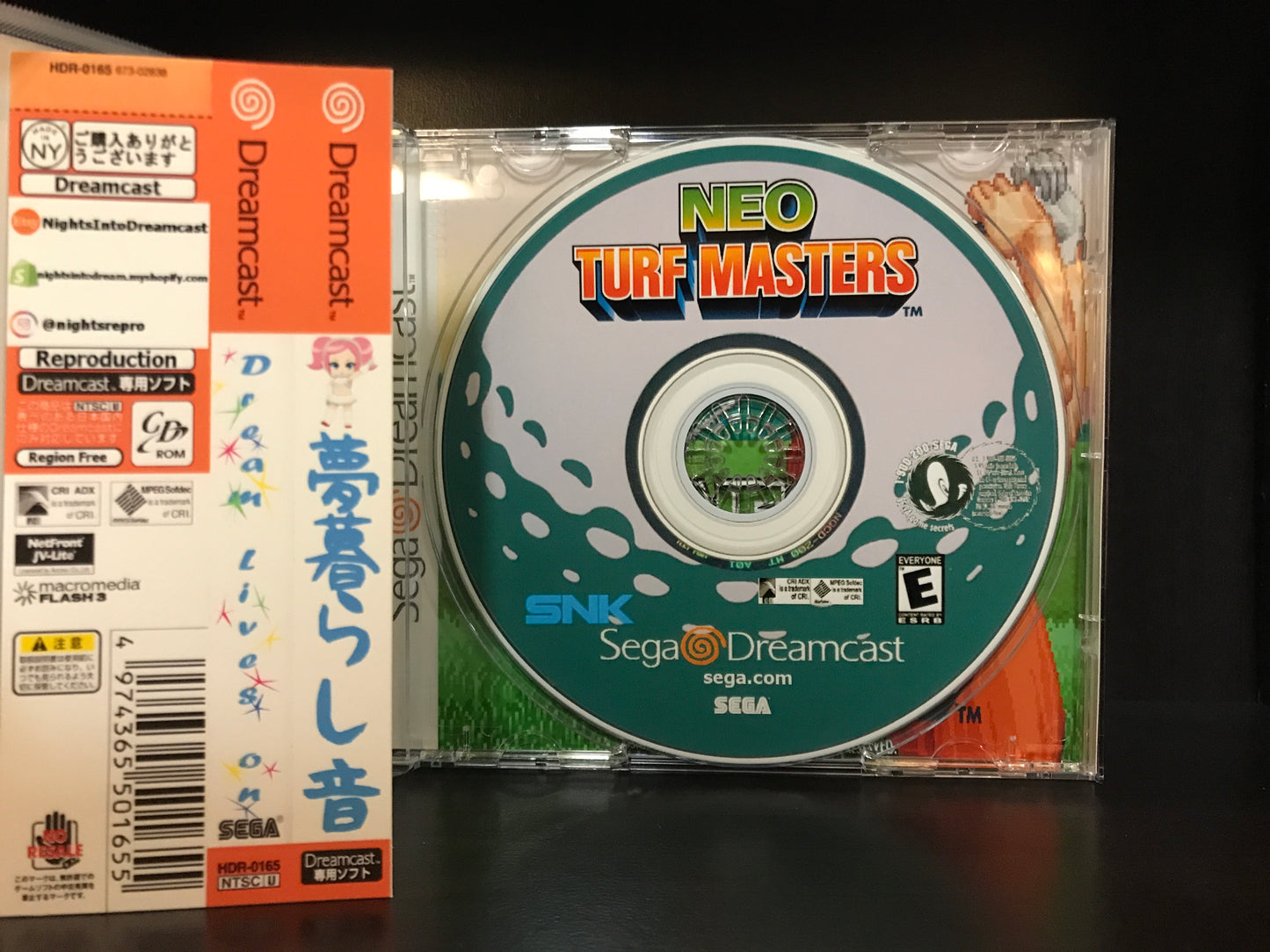 Neo Turf Masters [Sega Dreamcast] Reproduction