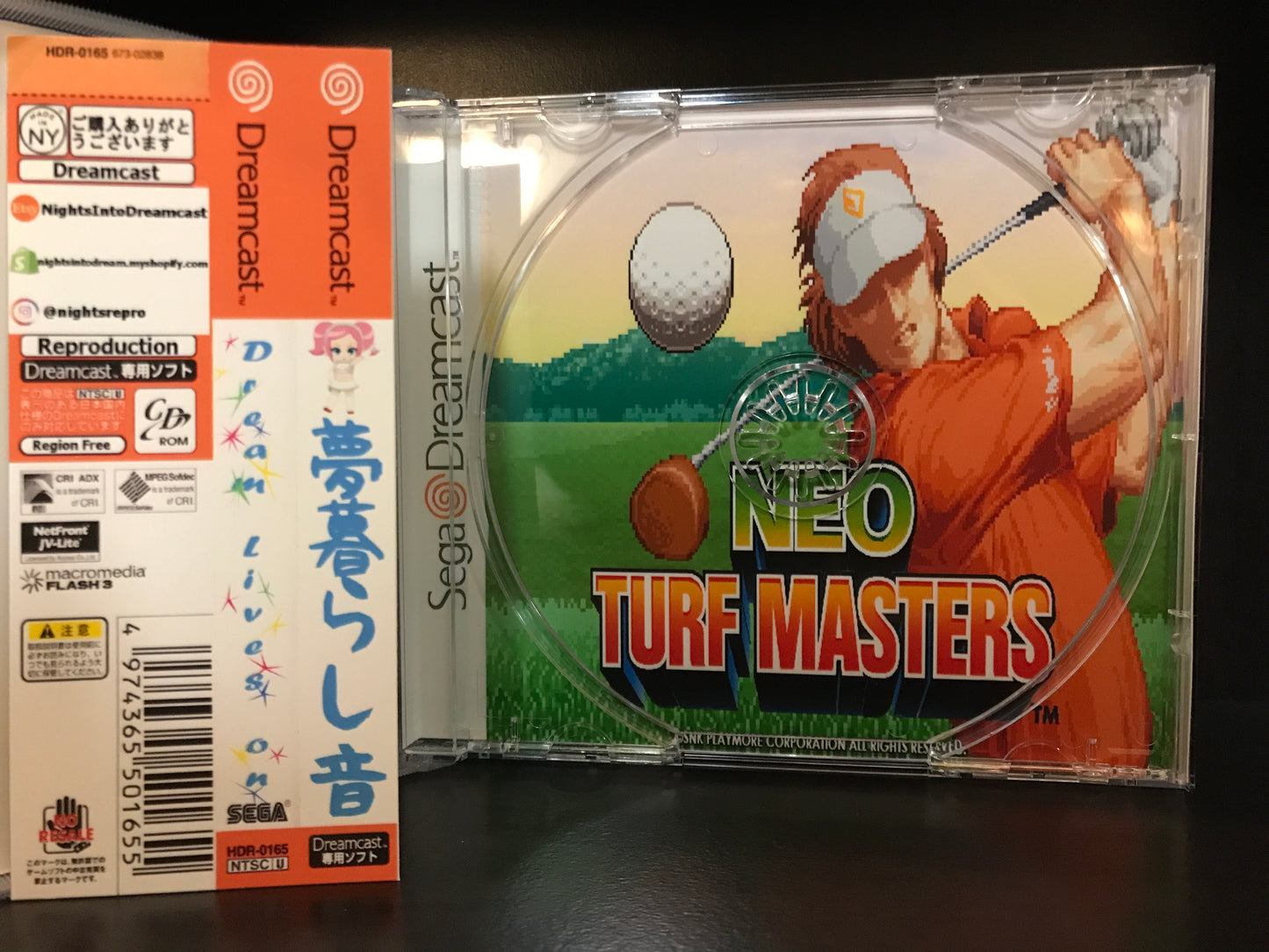 Neo Turf Masters [Sega Dreamcast] Reproduction