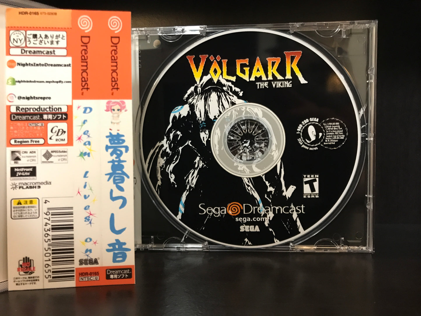 Volgarr the Viking [Sega Dreamcast] Reproduction