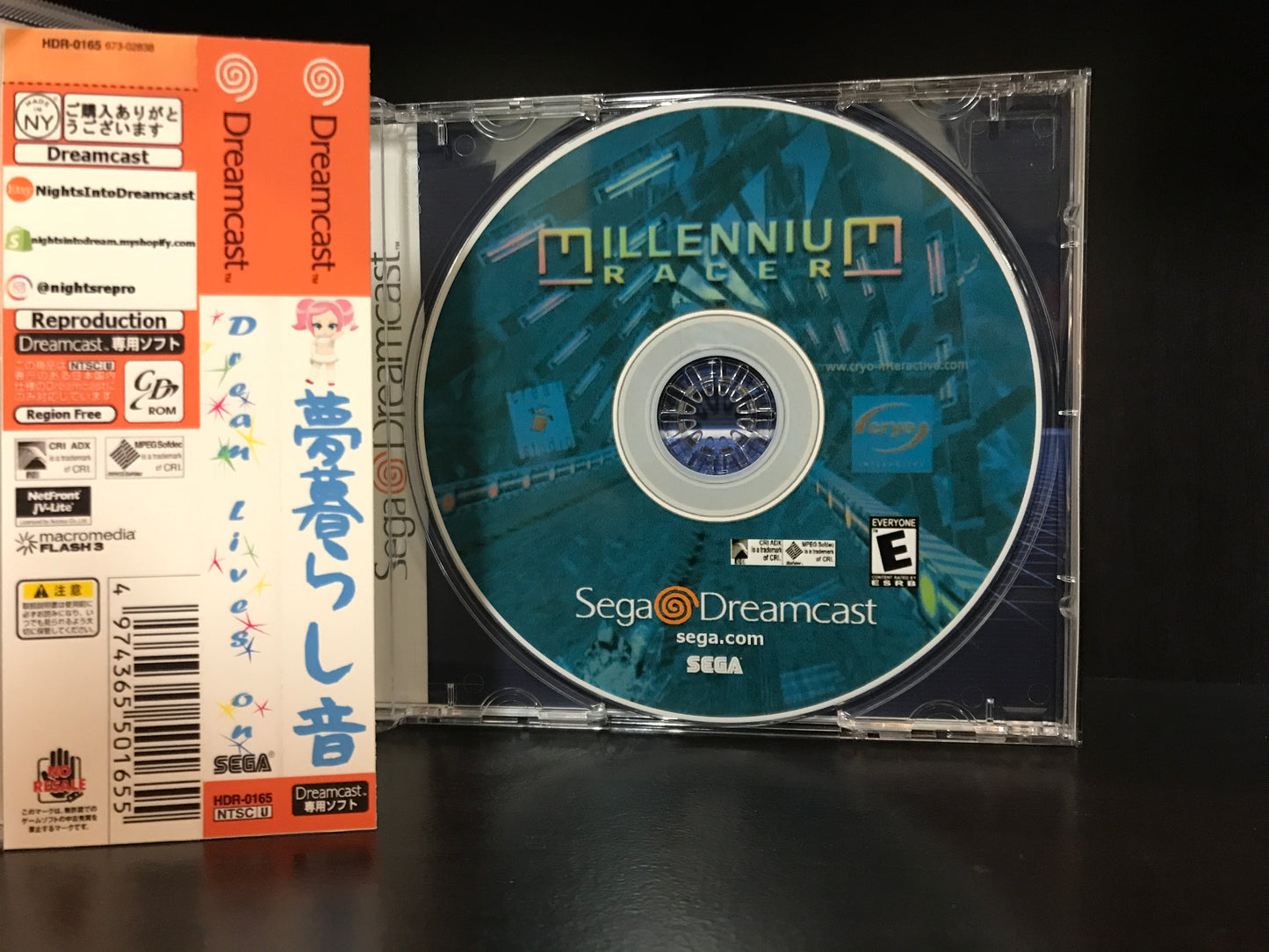 Millennium Racer: Y2K Fighters [Sega Dreamcast] Reproduction