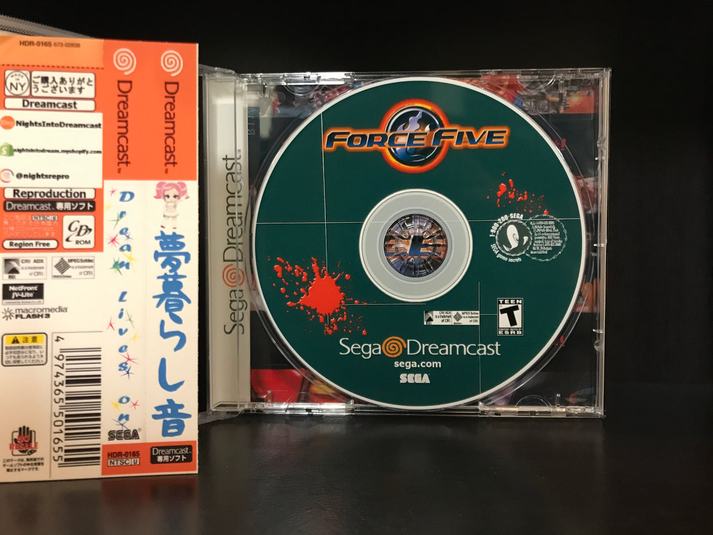 Force Five [Sega Dreamcast] Reproduction