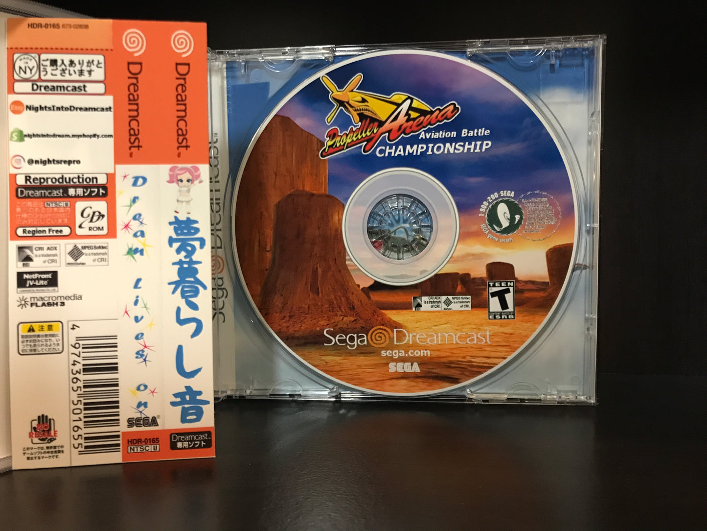 Propeller Arena [Sega Dreamcast] Reproduction