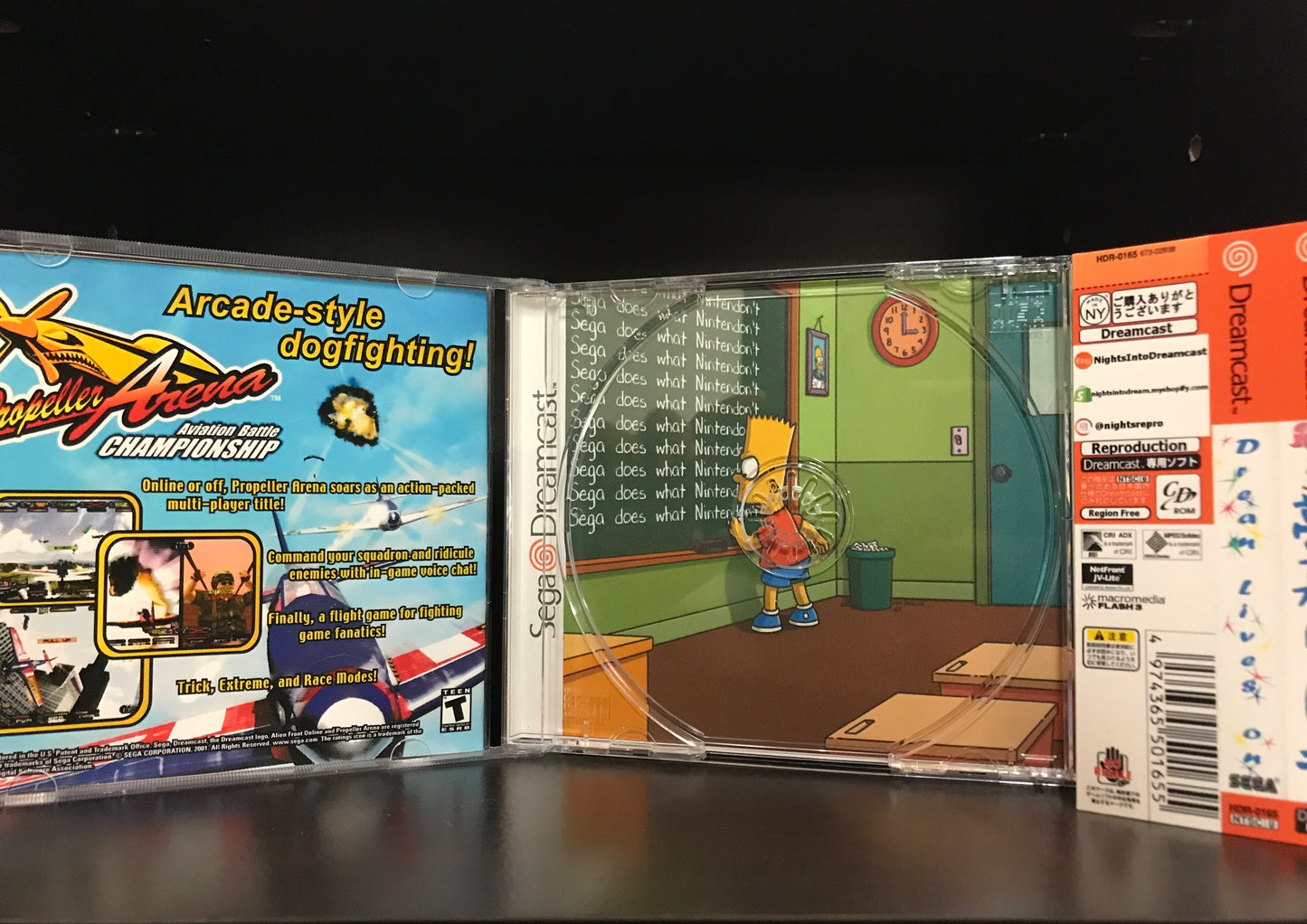 The Simpsons: Arcade Game [Sega Dreamcast] Reproduction