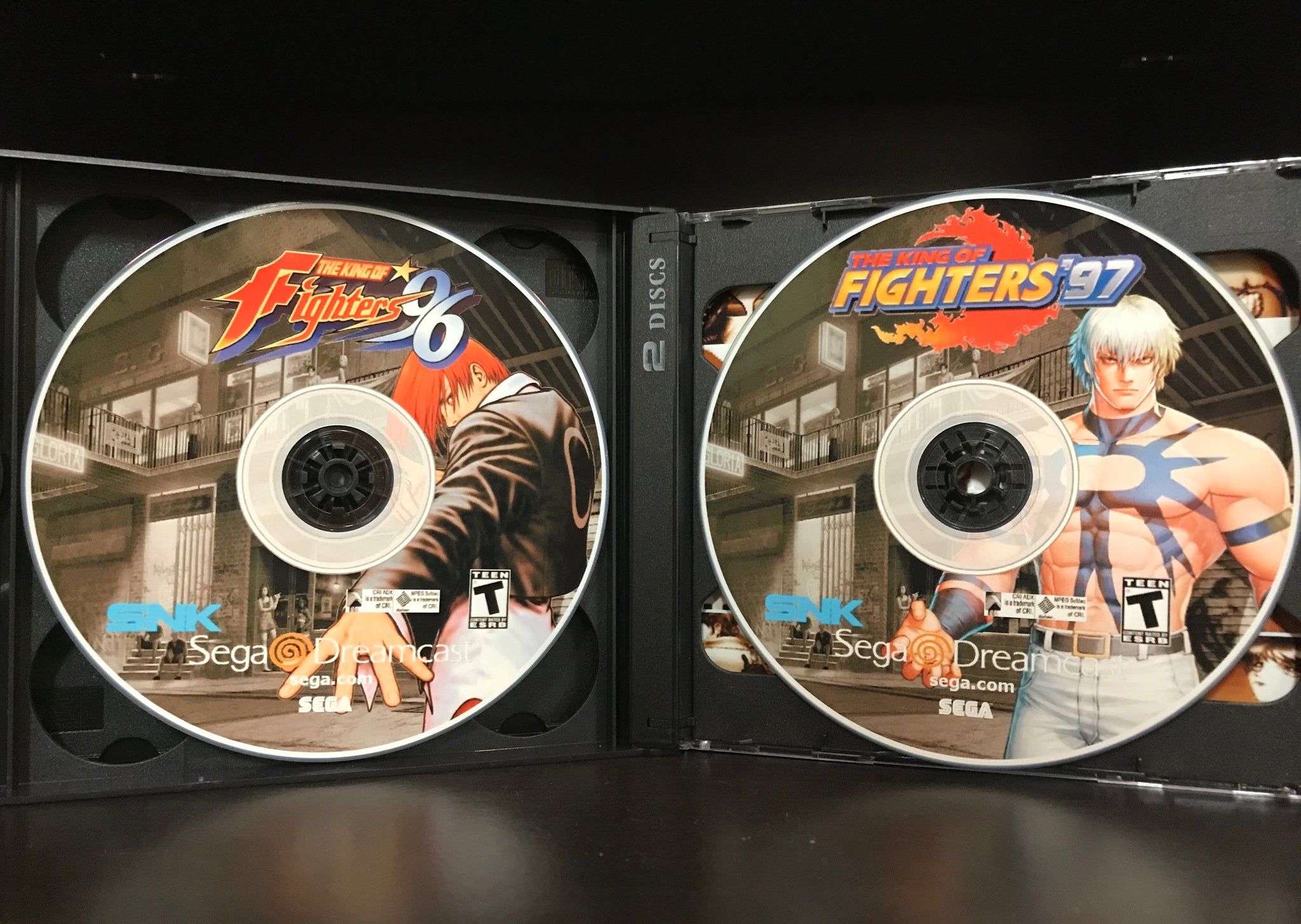 Sega Saturn The King of Fighters 97 with RAM