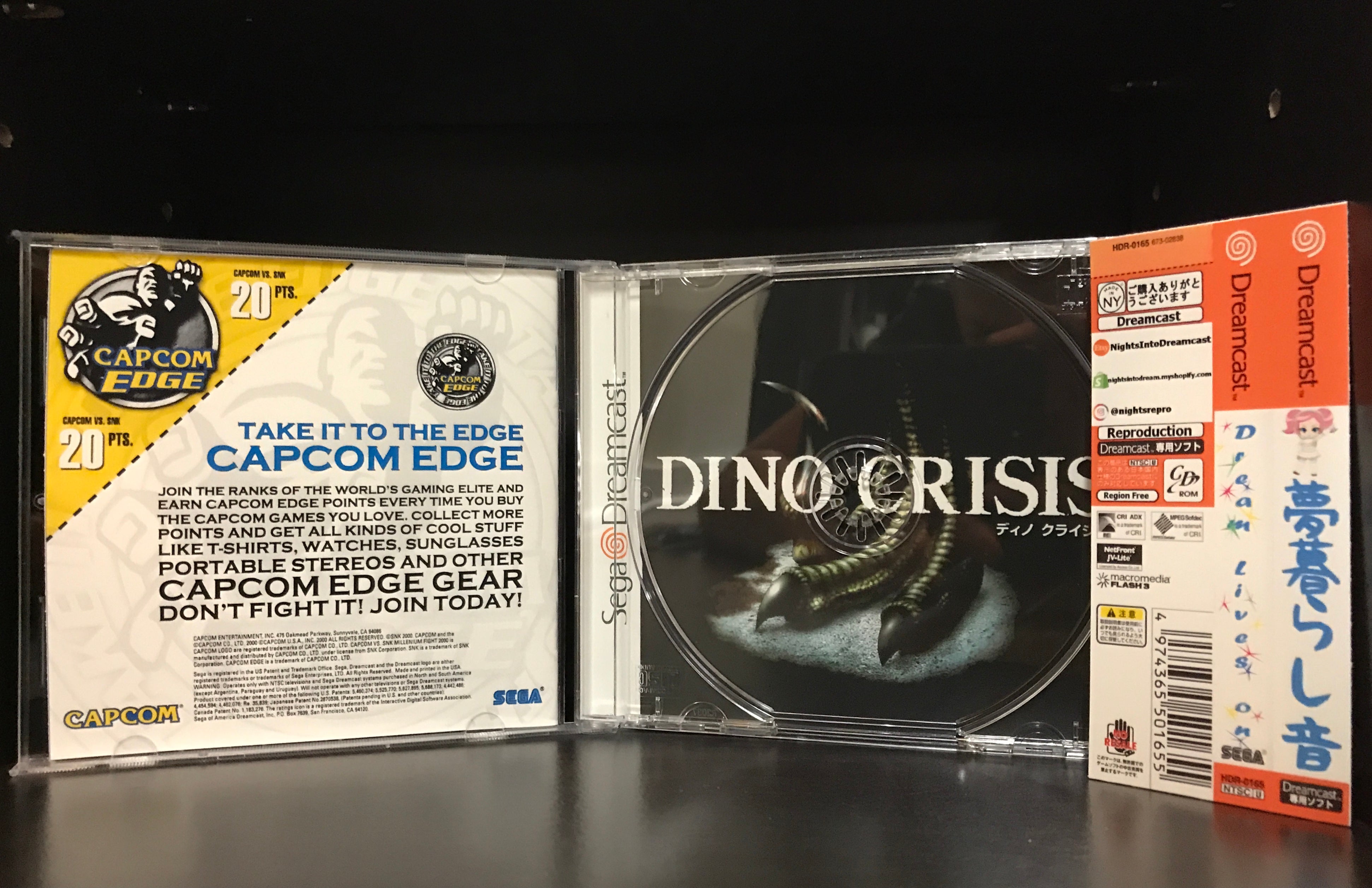 Dino Crisis for 2024 Sega Dreamcast