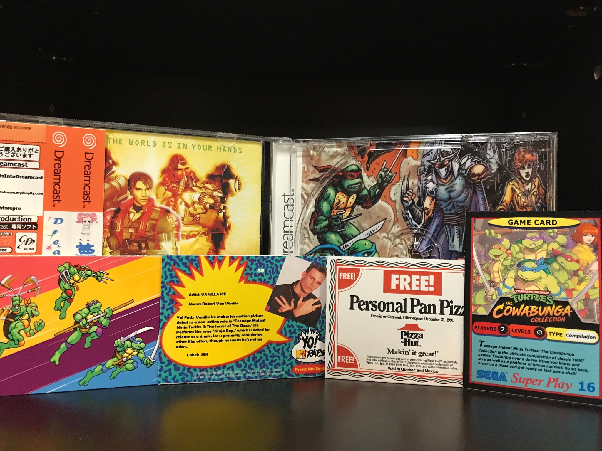 Teenage Mutant Ninja Turtles The Cowabunga Collection [Sega Dreamcast Nights Into Dream